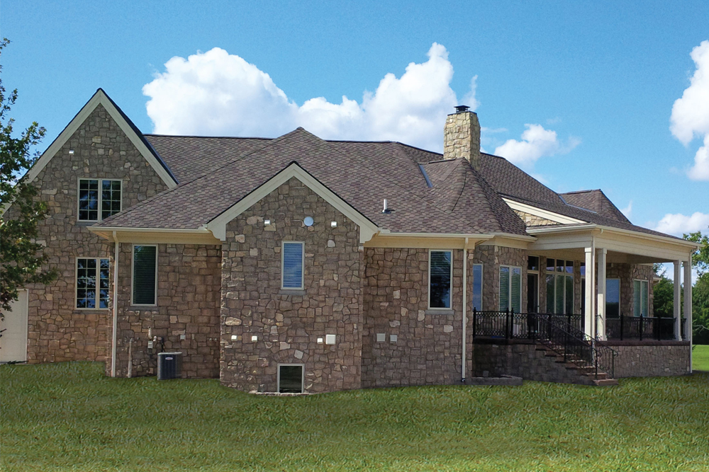 Side View of this 4-Bedroom,3942 Sq Ft Plan -3942