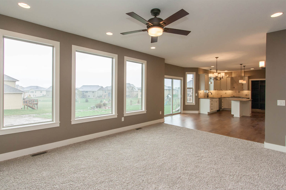 Living Room of this 4-Bedroom,2377 Sq Ft Plan -2377