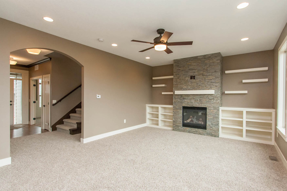 Living Room of this 4-Bedroom,2377 Sq Ft Plan -2377