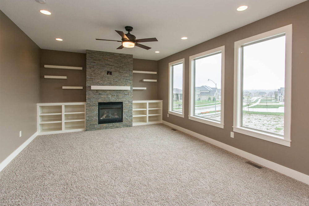 Living Room of this 4-Bedroom,2377 Sq Ft Plan -2377