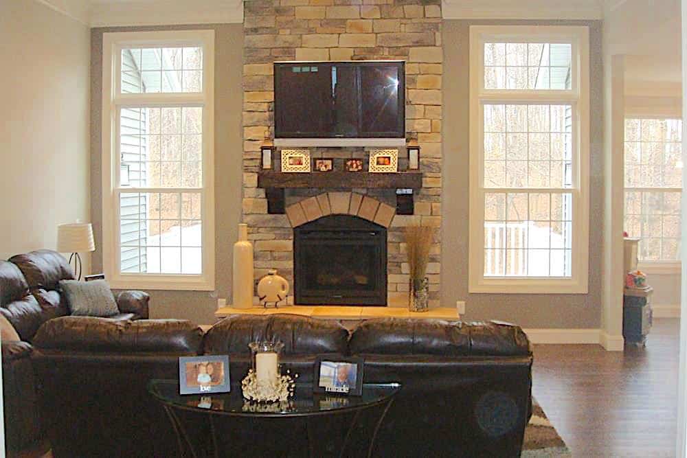 Family Room of this 3-Bedroom,2449 Sq Ft Plan -2449