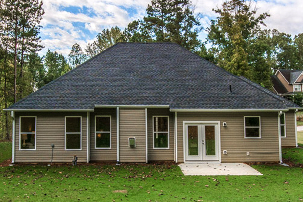 Rear View of this 3-Bedroom,1635 Sq Ft Plan -1635