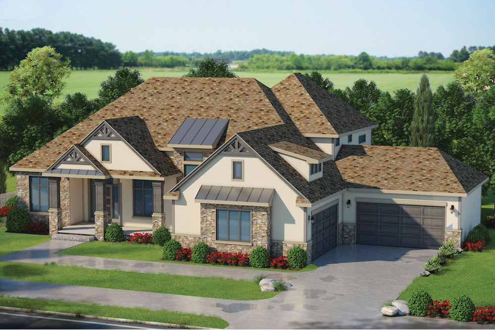 Front View of this 3-Bedroom, 4140 Sq Ft Plan - 120-2572