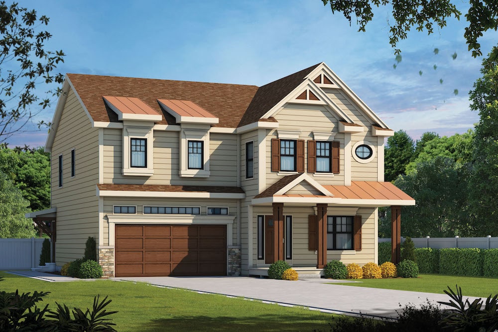 Cottage home (ThePlanCollection: Plan #120-2580)