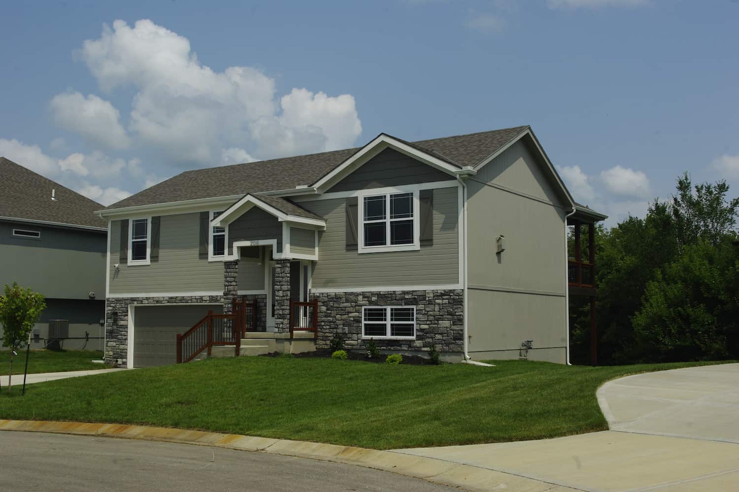 Right Side View of this 3-Bedroom,1150 Sq Ft Plan -120-2614