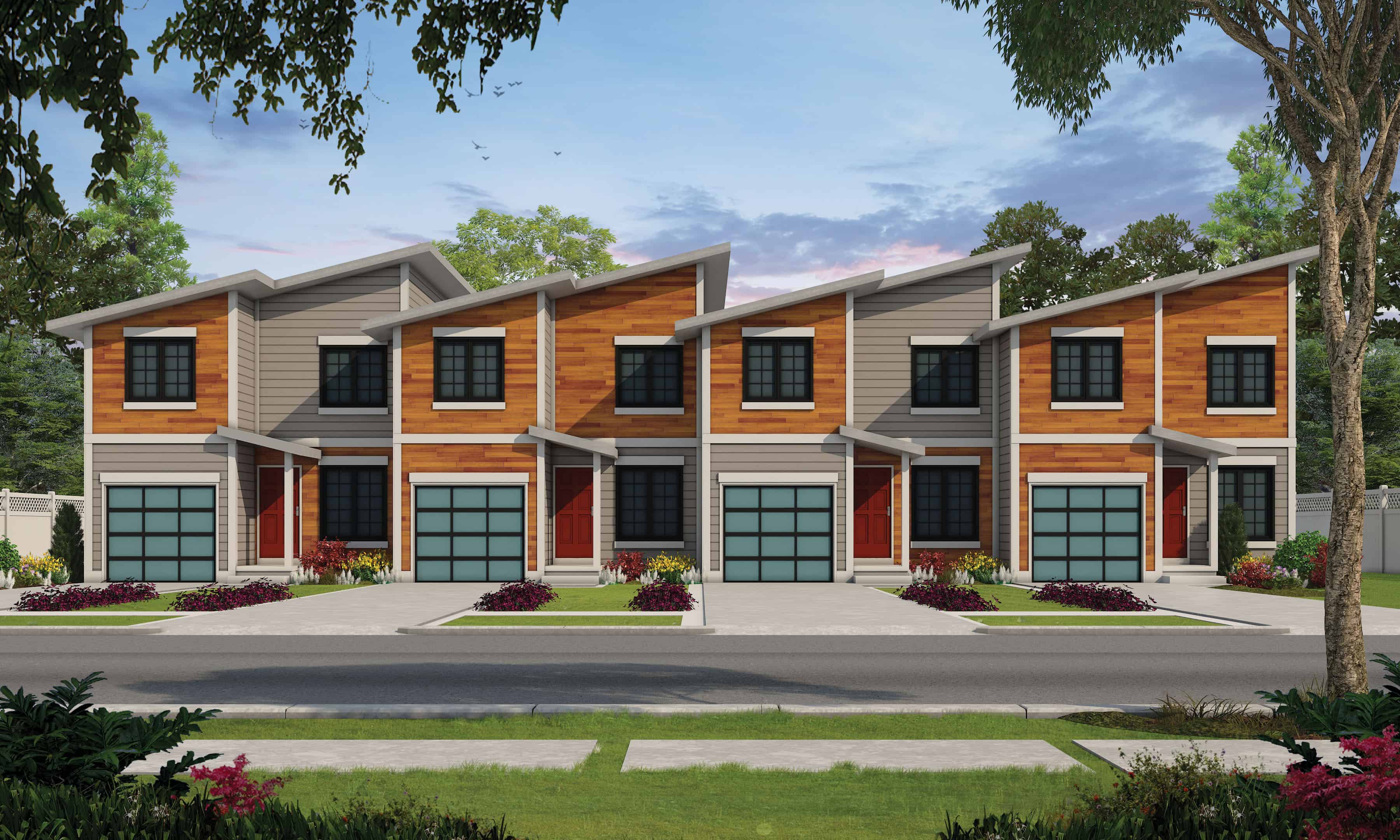 Multi-unit home (ThePlanCollection: Plan #120-2621)