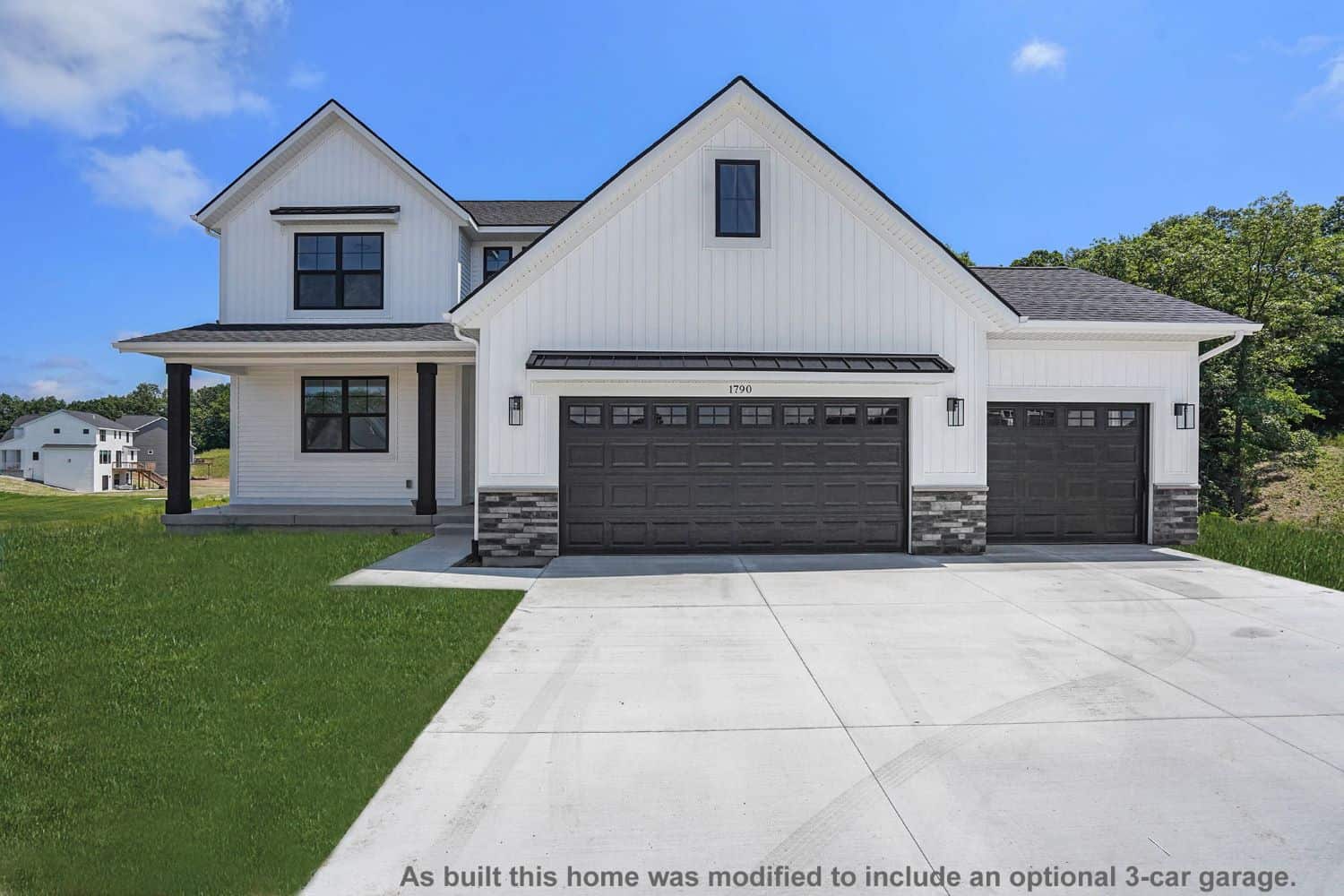 Front View of this 3-Bedroom,2077 Sq Ft Plan -120-2624