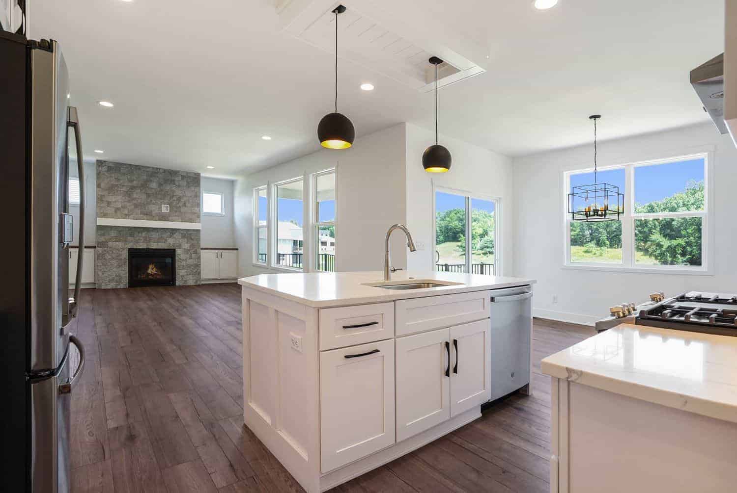 Kitchen of this 3-Bedroom,2077 Sq Ft Plan -120-2624