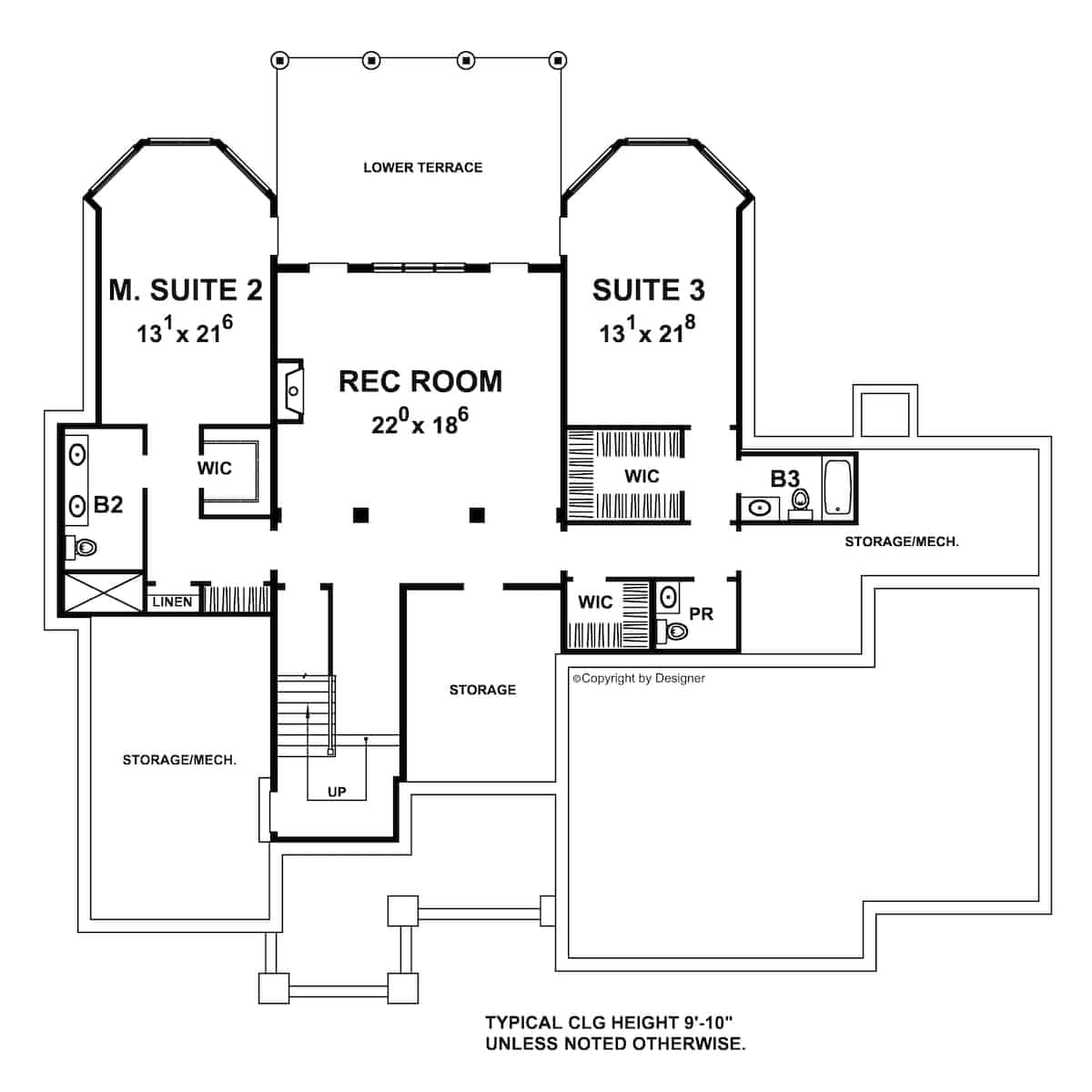Basement of Acadian Plan #120-2690
