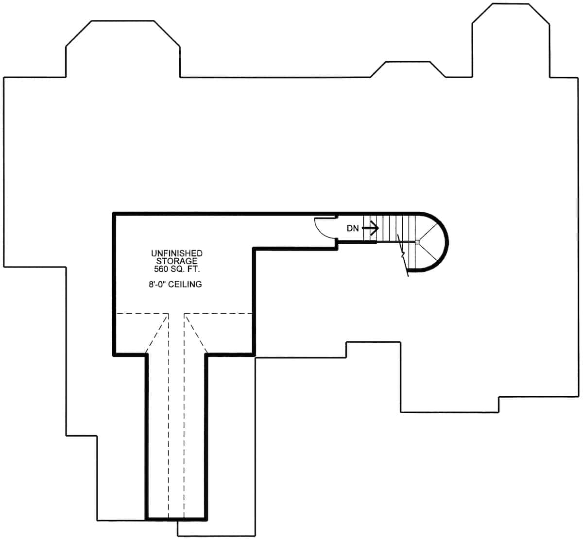 Bonus Room of French Plan #120-2707