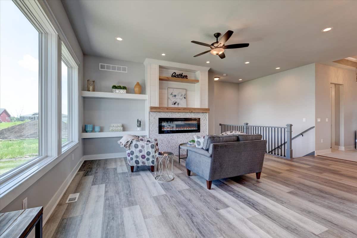Family Room of this 3-Bedroom,1603 Sq Ft Plan -120-2713