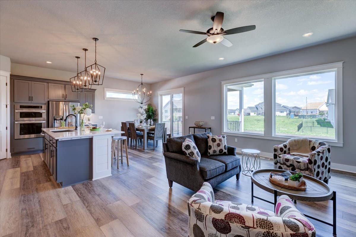 Family Room of this 3-Bedroom,1603 Sq Ft Plan -120-2713