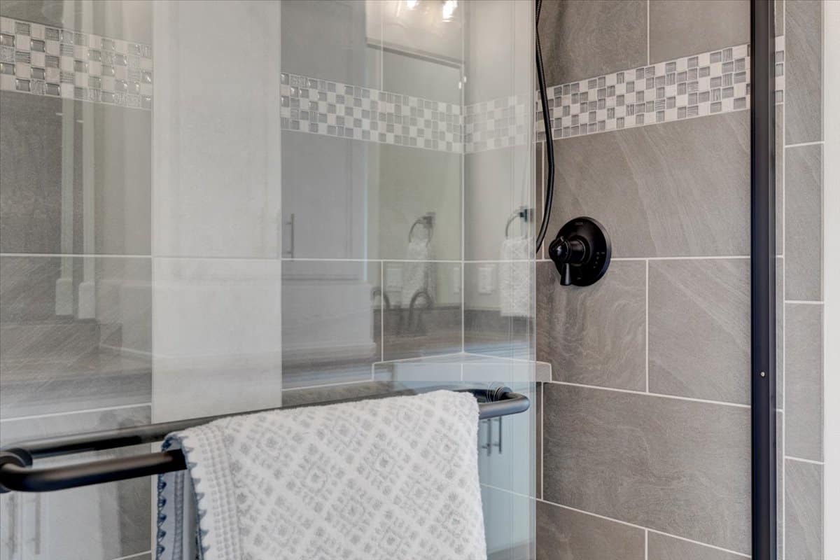 Master Bathroom: Shower of this 3-Bedroom,1603 Sq Ft Plan -120-2713