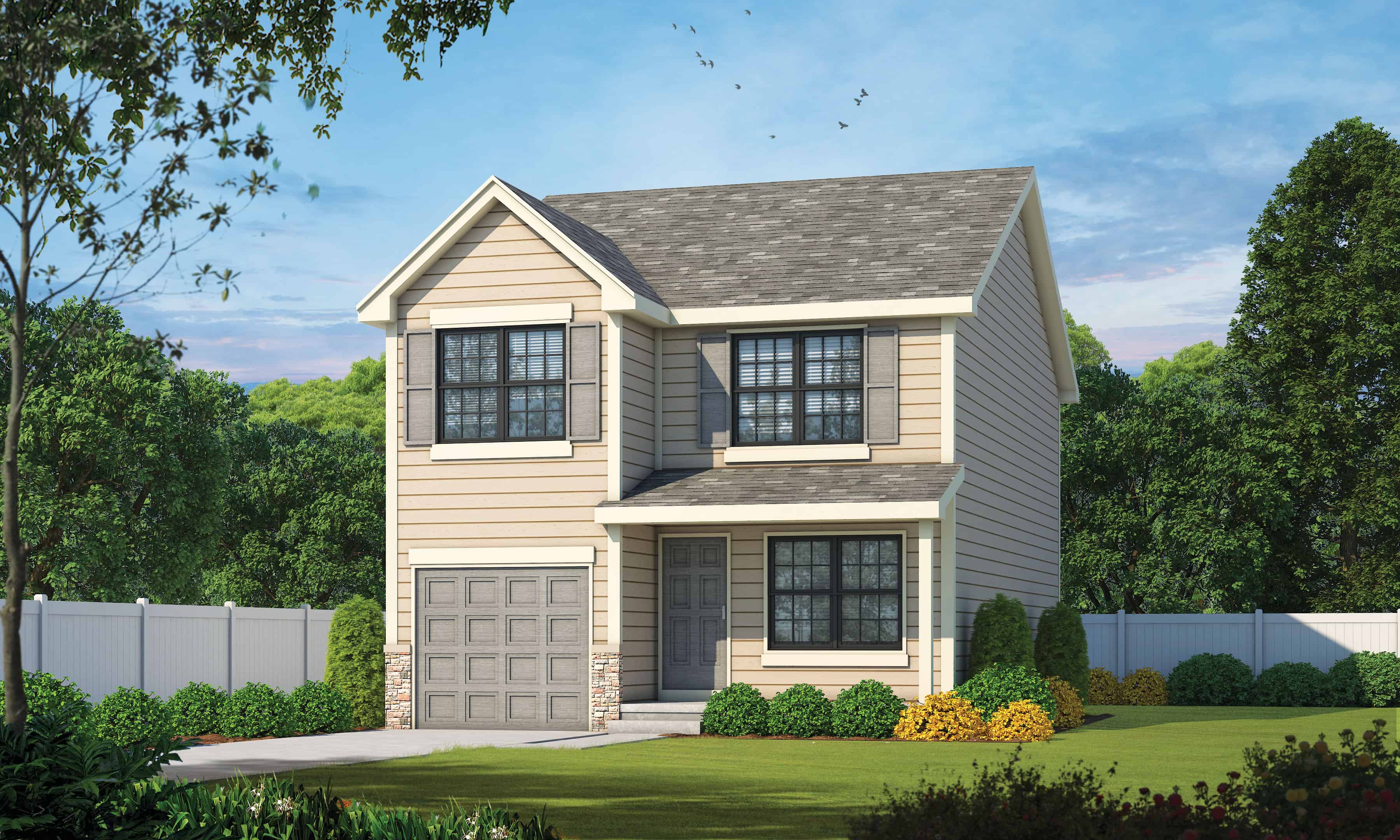 Front elevation of Traditional home (ThePlanCollection: House Plan #120-2739)
