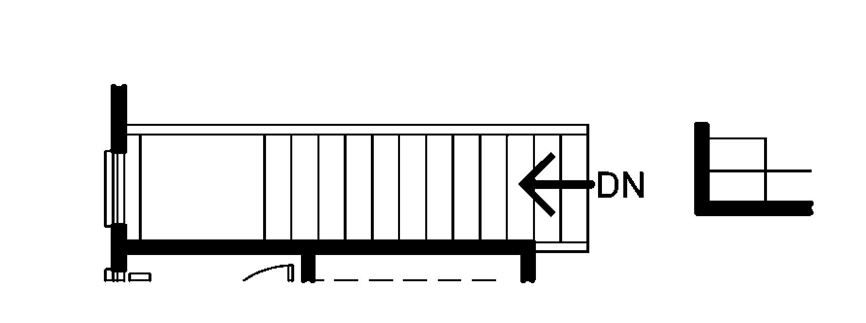Main Level of Modern Plan #120-2743