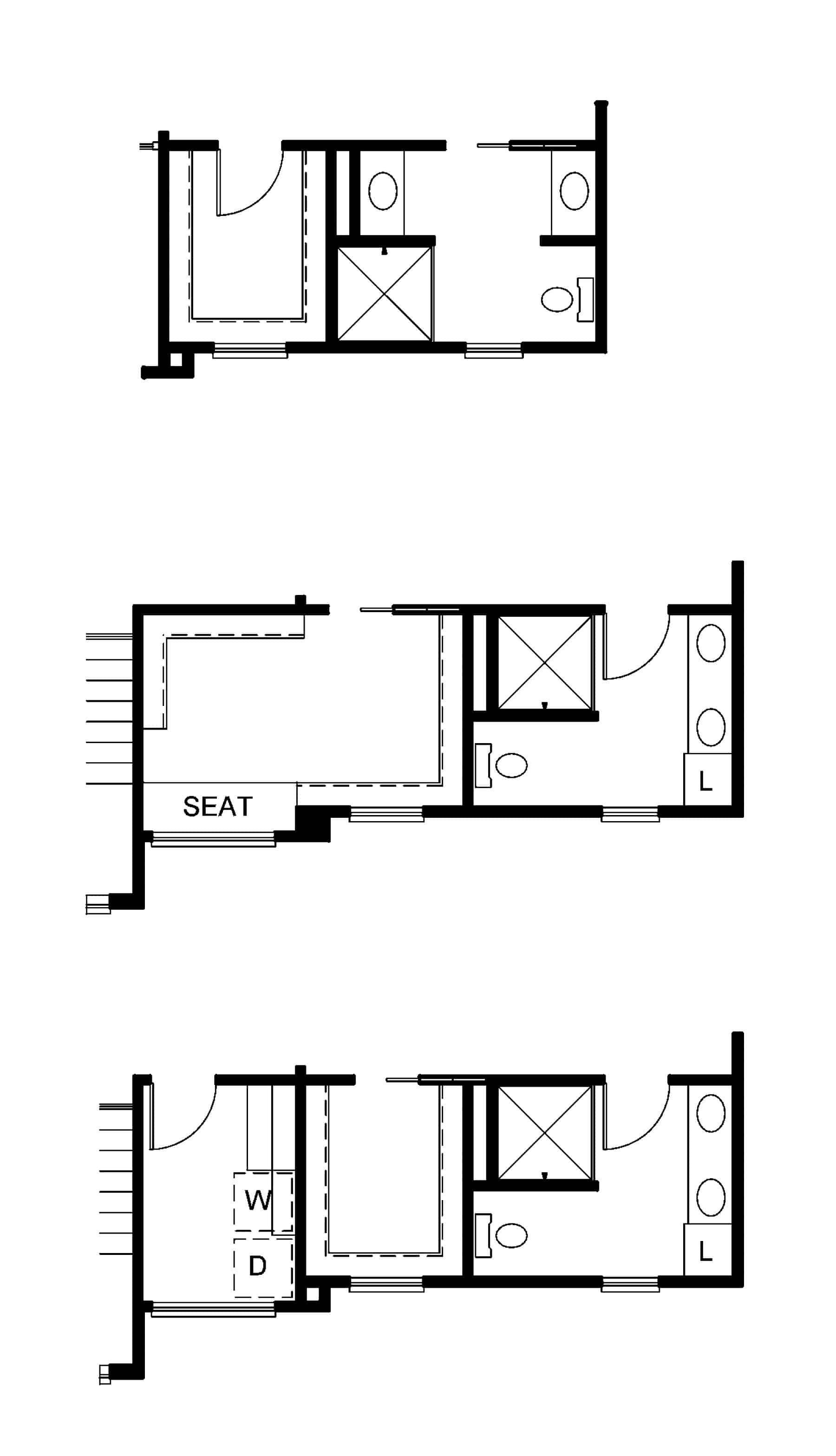 Upper Level of Modern Plan #120-2750