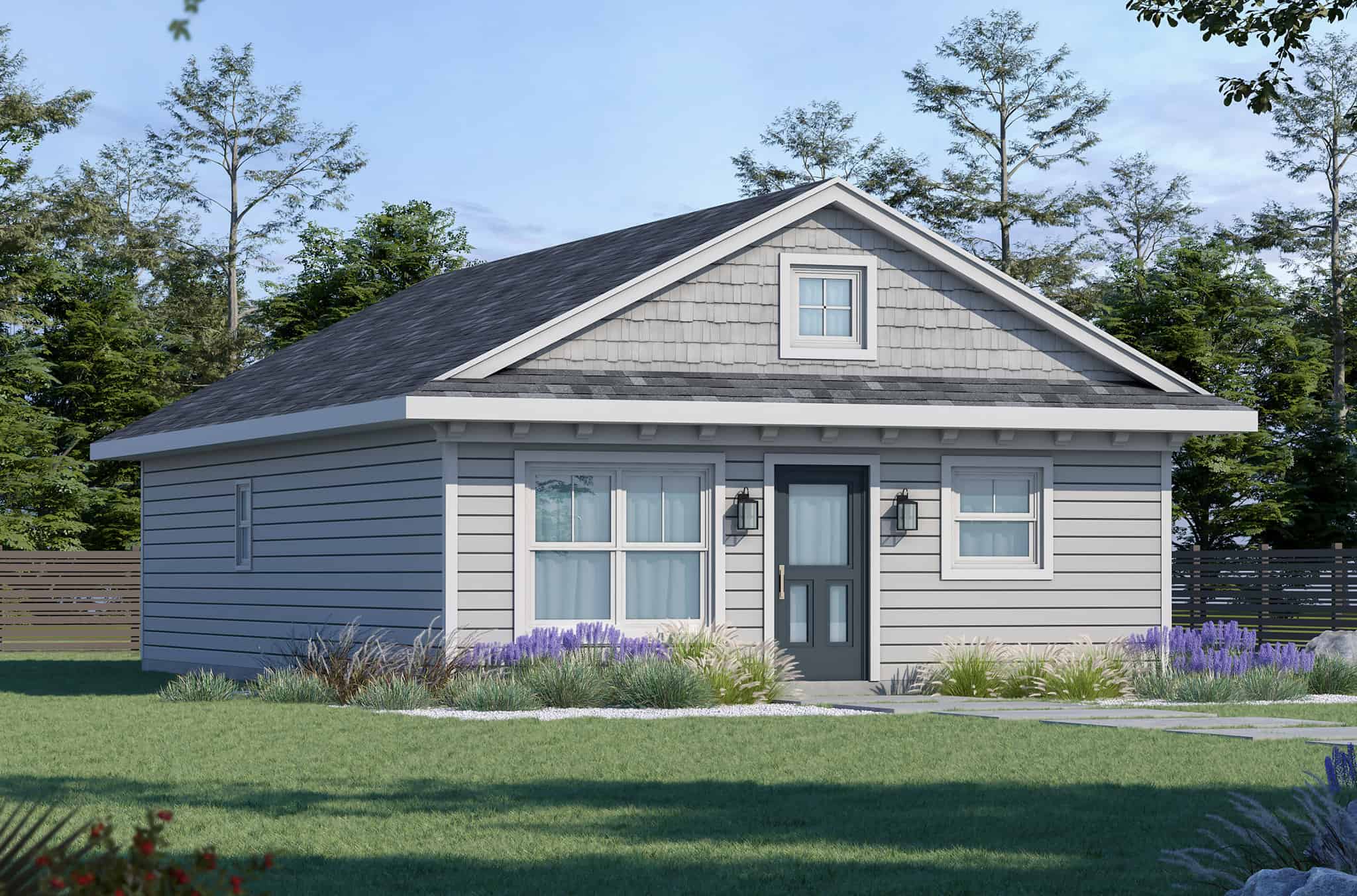 Front elevation of Traditional home (ThePlanCollection: House Plan #120-2809)