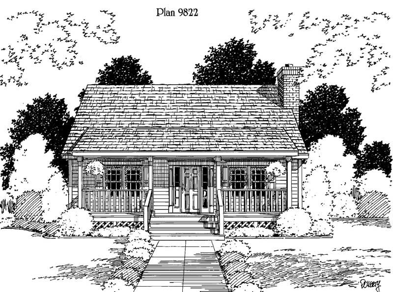 Main image for house plan # 3885