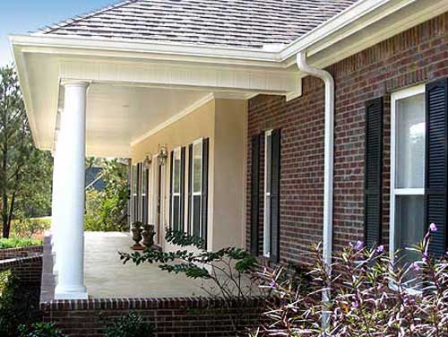 Home Plan Right Elevation of this 4-Bedroom,2614 Sq Ft Plan -123-1004