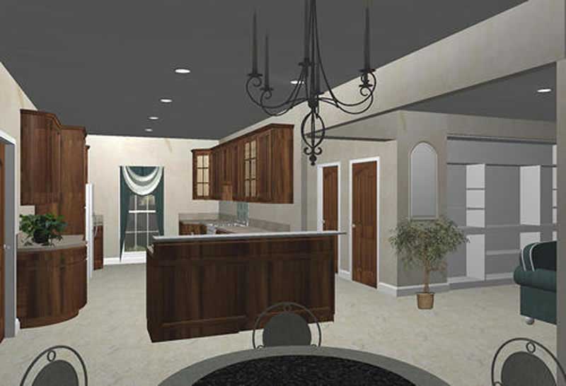 Kitchen of this 4-Bedroom, 2492 Sq Ft Plan - 123-1033