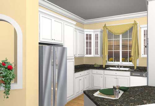 Kitchen of this 4-Bedroom, 2415 Sq Ft Plan - 123-1037