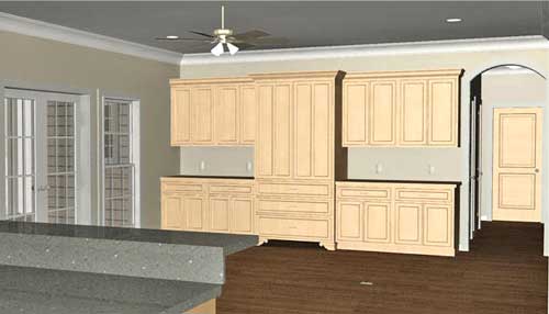 Great Room of this 3-Bedroom, 1958 Sq Ft Plan - 123-1046
