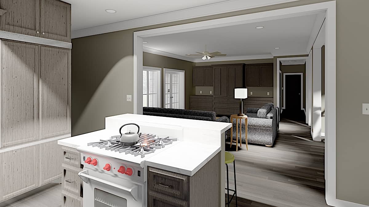 Great Room of this 3-Bedroom, 1785 Sq Ft Plan - 123-1051