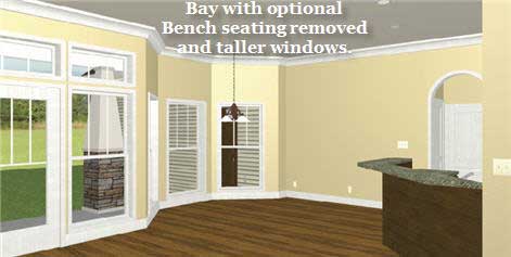 Kitchen: Breakfast Nook of this 4-Bedroom, 2818 Sq Ft Plan - 123-1056