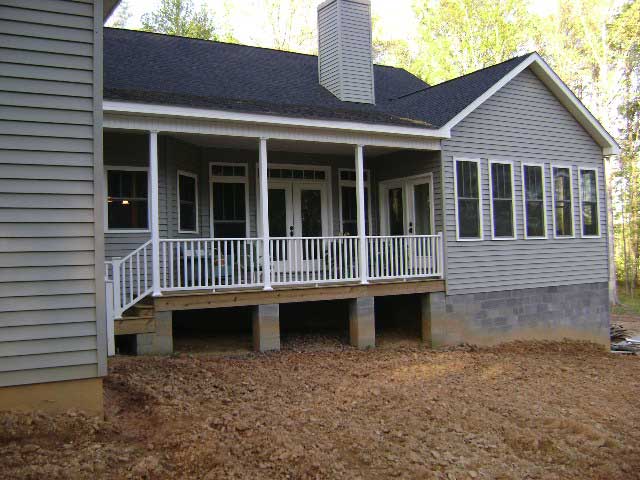 Rear View of this 4-Bedroom,2818 Sq Ft Plan -123-1056