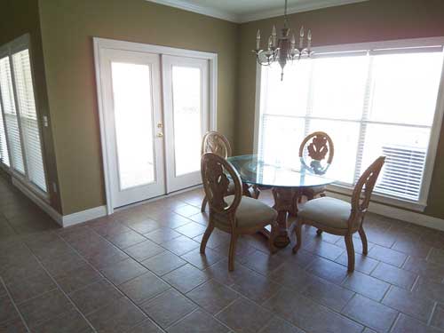 Kitchen: Breakfast Nook of this 4-Bedroom,2605 Sq Ft Plan -123-1060