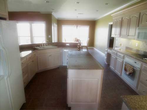 Kitchen: Kitchen Island of this 4-Bedroom,2605 Sq Ft Plan -123-1060