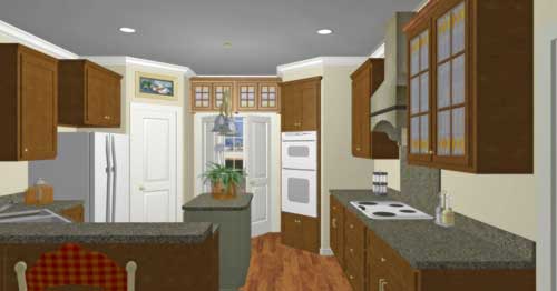 Kitchen of this 3-Bedroom, 2291 Sq Ft Plan - 123-1079