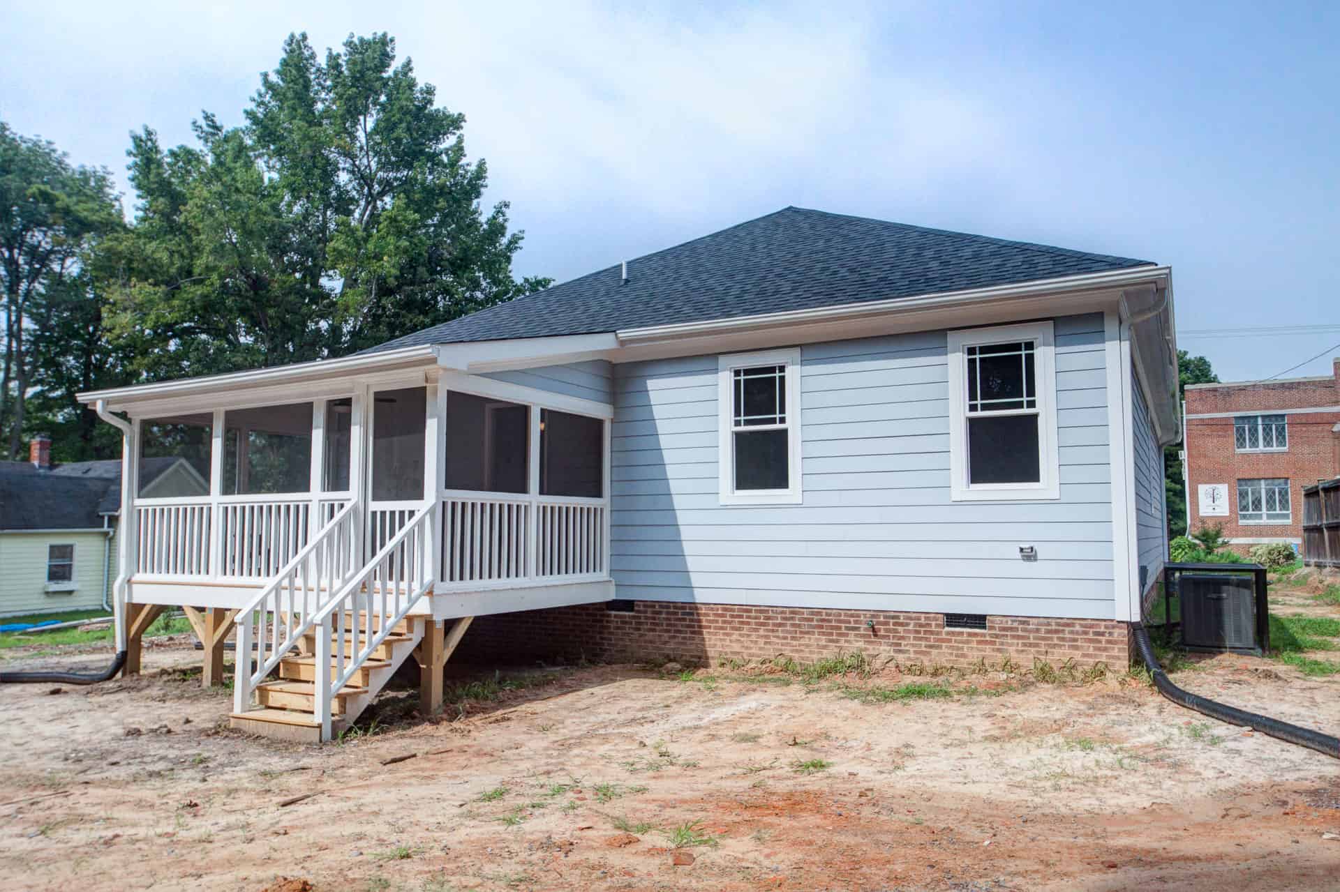 Rear View of this 3-Bedroom,1587 Sq Ft Plan -1587