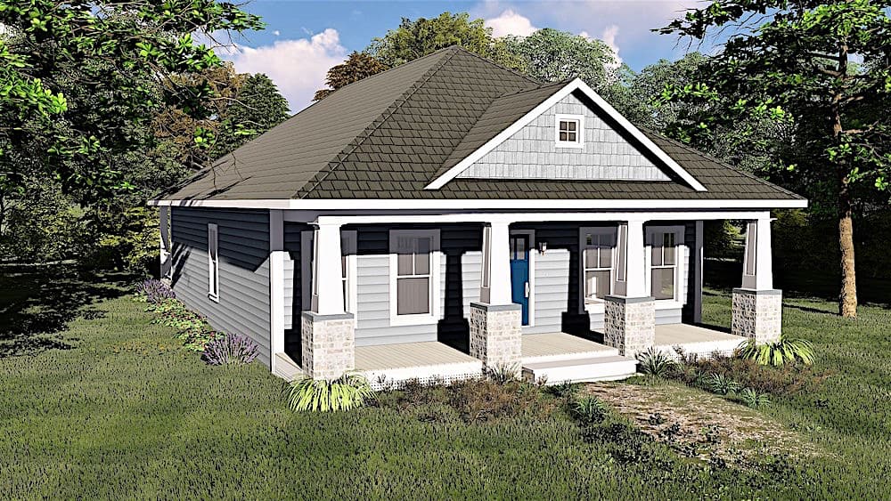 Home Exterior Photograph of this 3-Bedroom,1587 Sq Ft Plan -1587