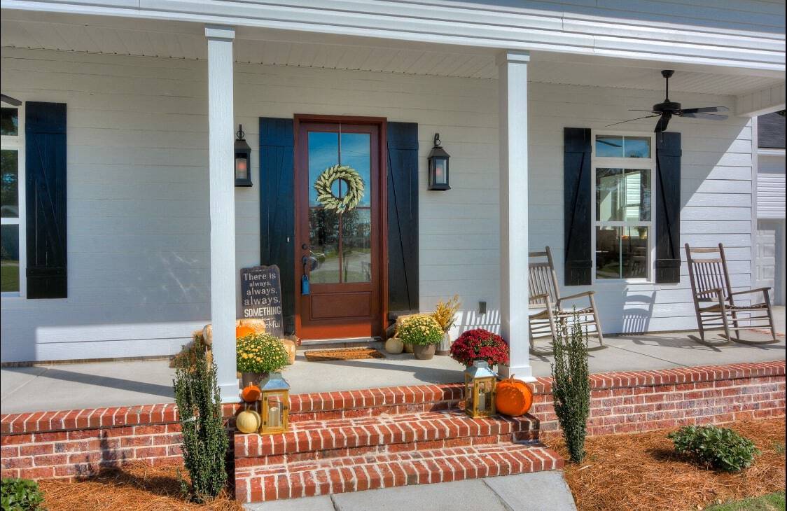 Porch of this 3-Bedroom,1908 Sq Ft Plan -1908