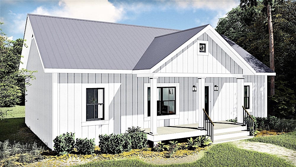 Home Exterior Photograph of this 3-Bedroom,1311 Sq Ft Plan -1311