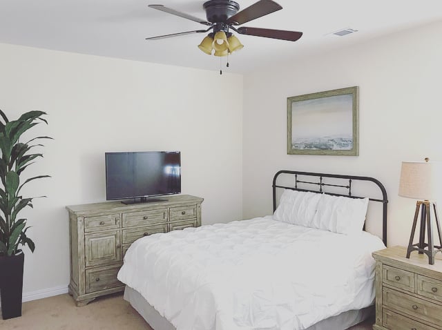 Master Bedroom of this 3-Bedroom,1320 Sq Ft Plan -1320
