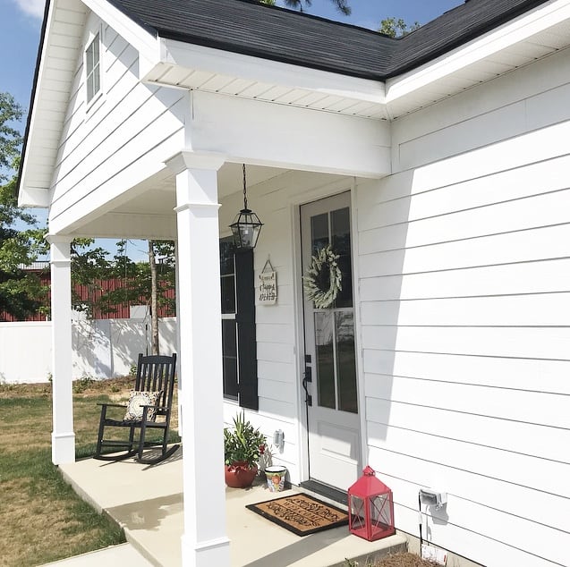Porch of this 3-Bedroom,1320 Sq Ft Plan -1320