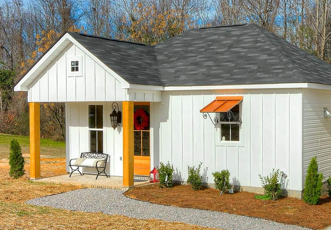 Right Side View of this 3-Bedroom,1320 Sq Ft Plan -123-1102