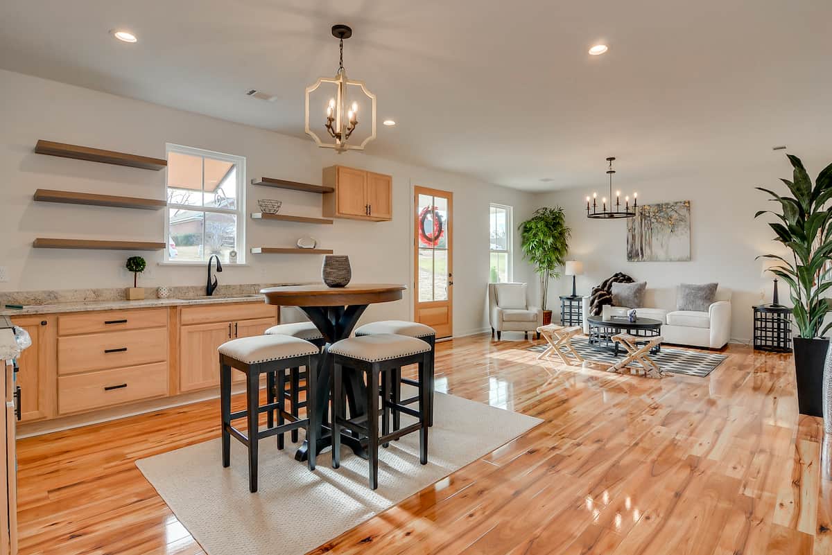 Dining Room of this 3-Bedroom,1320 Sq Ft Plan -123-1102