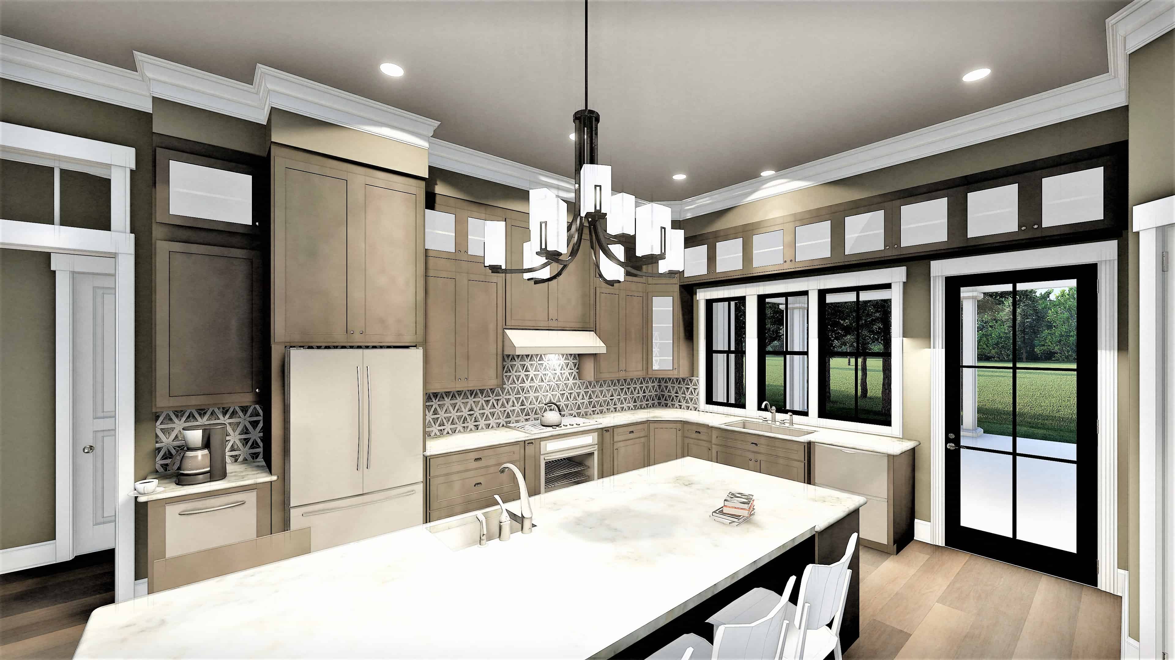 Kitchen of this 3-Bedroom,2160 Sq Ft Plan -2160