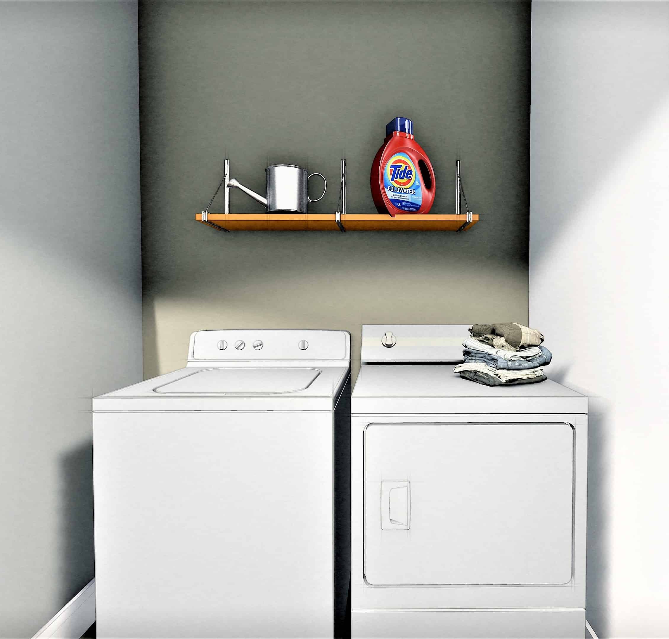 Laundry Room of this 2-Bedroom, 890 Sq Ft Plan - 123-1109