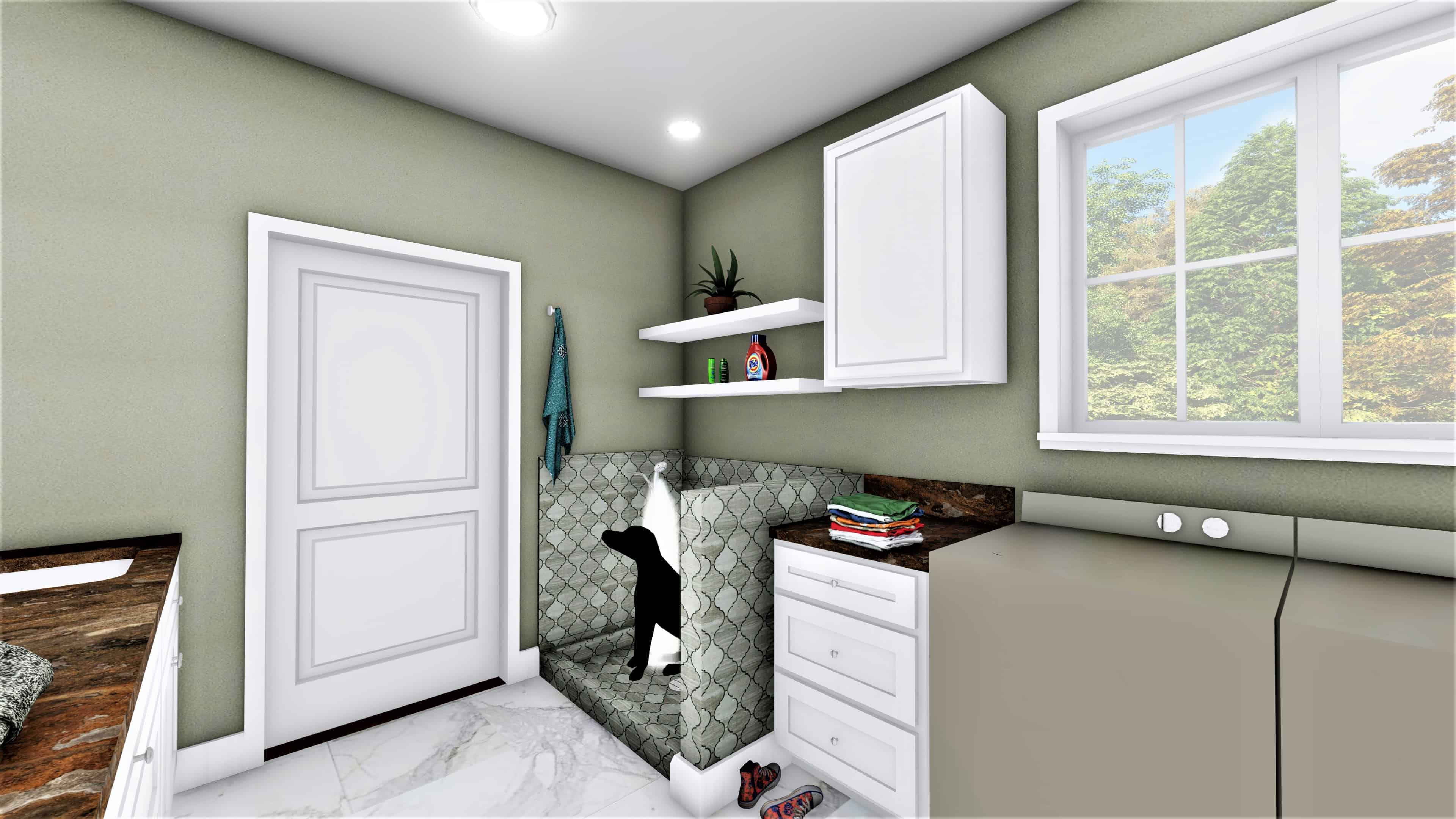 Laundry Room of this 3-Bedroom, 2090 Sq Ft Plan - 123-1114