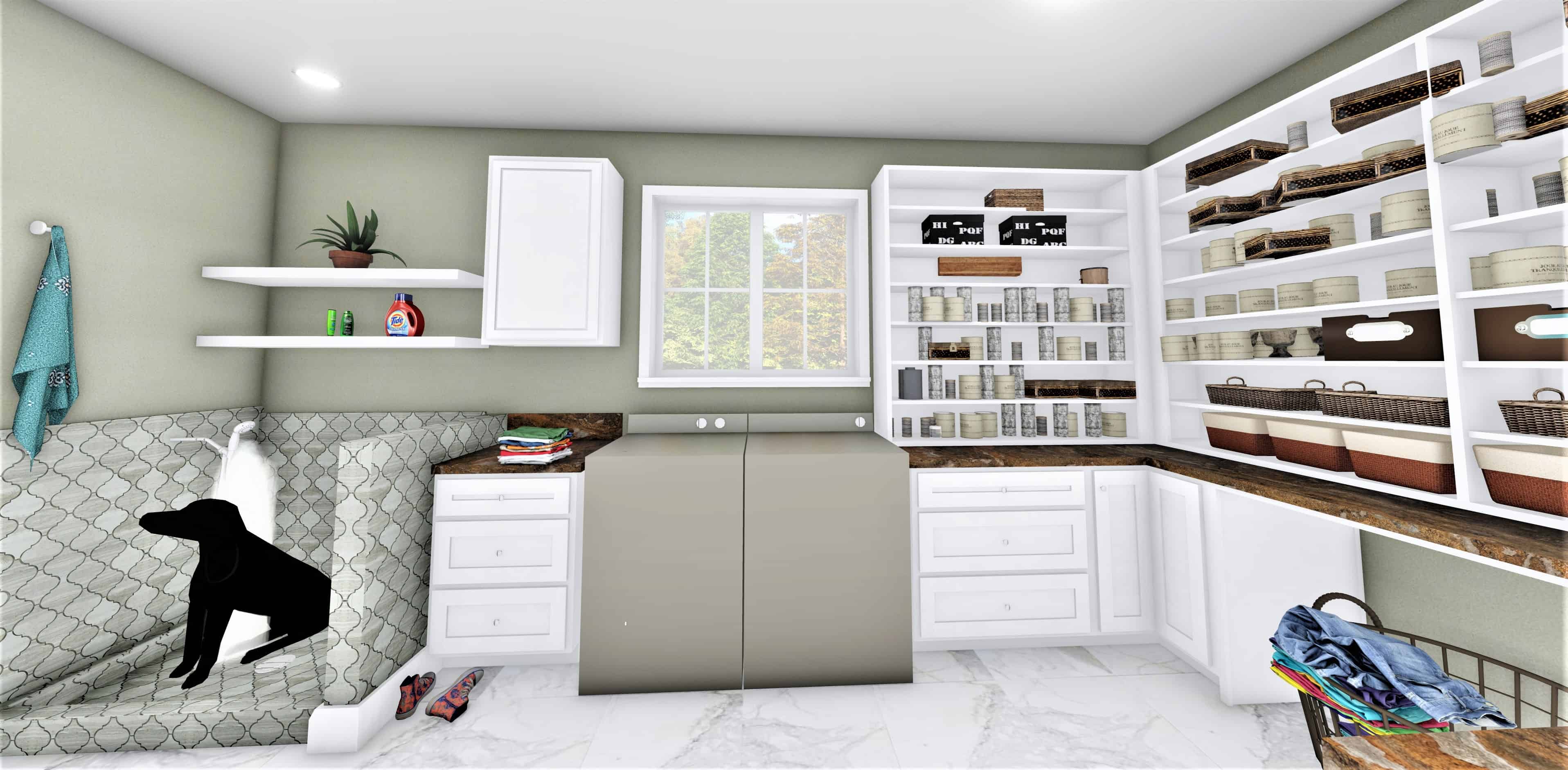 Laundry Room of this 3-Bedroom, 2090 Sq Ft Plan - 123-1114