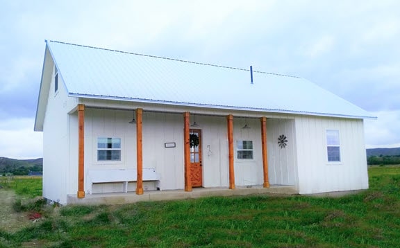 Rear View of this 3-Bedroom,1035 Sq Ft Plan -123-1116