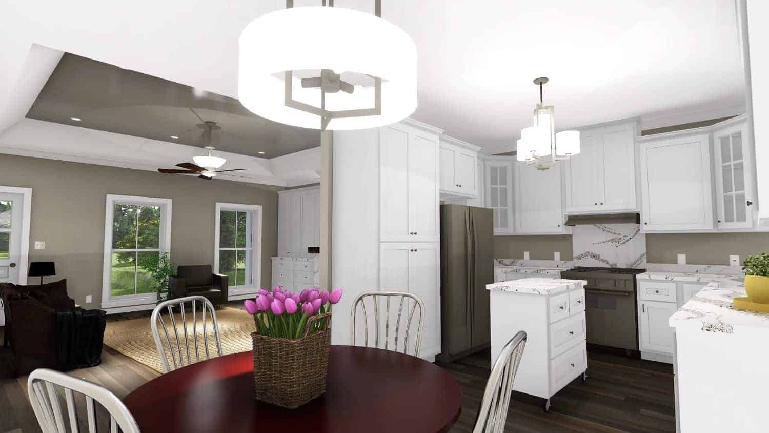 Kitchen of this 3-Bedroom,1615 Sq Ft Plan -123-1128