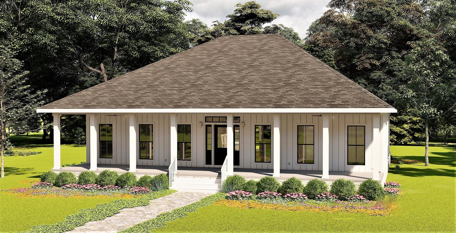 Home Exterior Photograph of this 3-Bedroom,1860 Sq Ft Plan -123-1129
