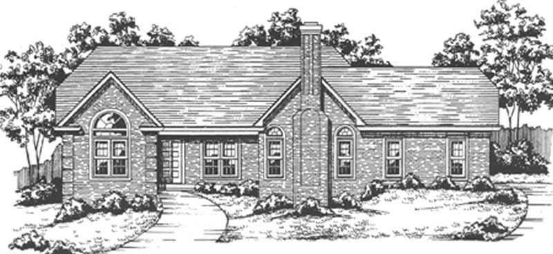 Main image for house plan # 7476