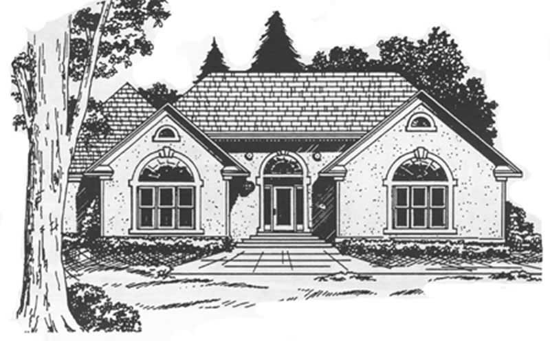European home (ThePlanCollection: Plan #124-1043)