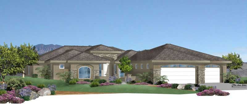 Main image for house plan # 19358